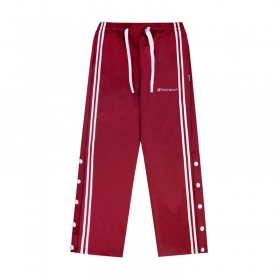 Rhythm Club модные штаны красные с лого и полосками