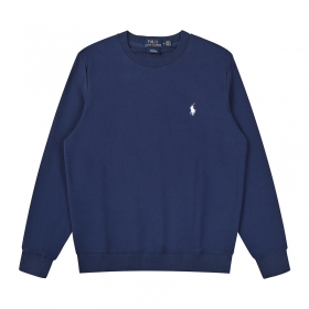 Базовая модель Polo Ralph Lauren свитшот темно-синего цвета