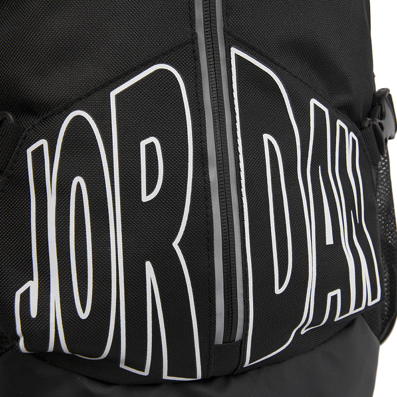 Чёрный классический рюкзак с логотипом бренда Jordan 