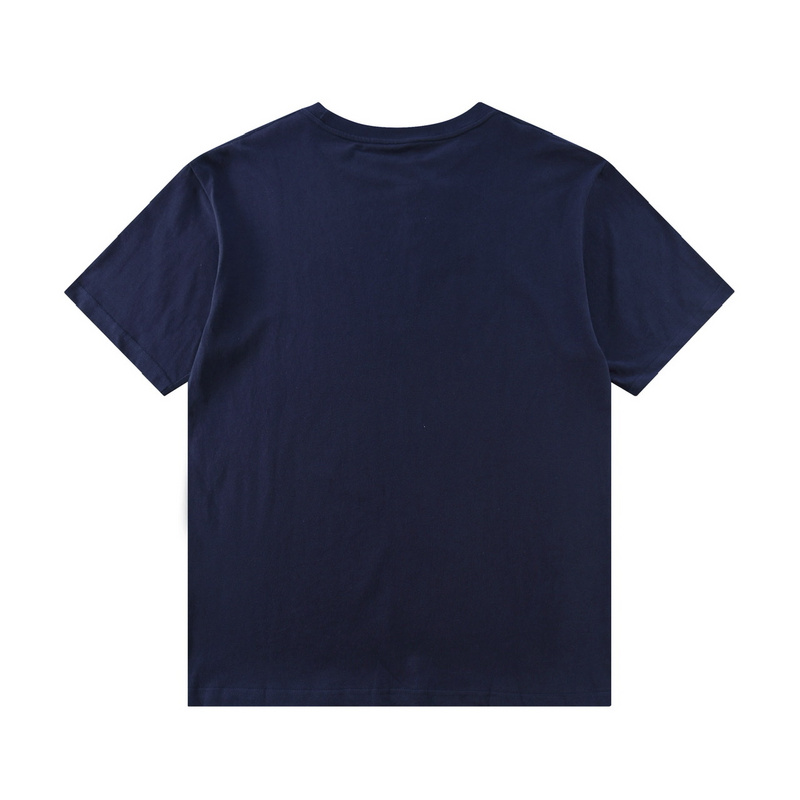 Базовая удлинённая тёмно-синяя футболка с лого Carhartt 