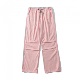 Розовые TXC Pants с эластичными затяжками снизу брюки