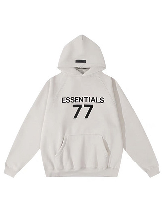 Худи Fear Of God с надписью "Essentials 77" с капюшоном