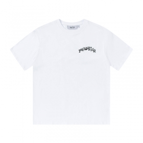 Стильная белая футболка с фирменным логотипом на груди Trapstar