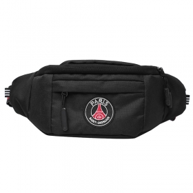 Чёрная поясная сумка Jordan с логотипом Paris Saint-Germain
