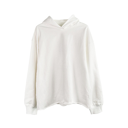 Maison Margiela худи в белом цвете с удобным капюшоном