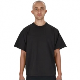 YEEZY качественная черная футболка с принтом цифры на спине