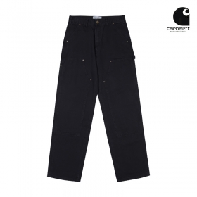 Carhartt широкие джинсы выполнены в черном цвете стильная модель