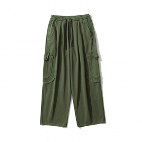 Штаны цвета зелёный хаки TXC Pants с карманами по бокам