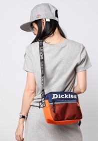 Оранжевая сумка Dickies через плечо с сеткой на переднем кармане