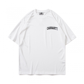 Базовая белая футболка Carhartt с короткими рукавами