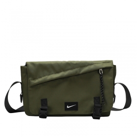Nike сумка через плечо цвета хаки с молнией наискосок 