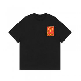 Cactus Jack брендовая футболка с лого "Макдоналдс" черная