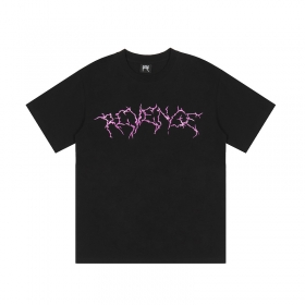 Практичная Revenge черная футболка с изображением курящего мужчины