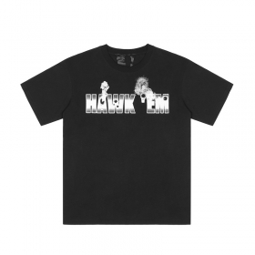 VLONE черная футболка с печатью "Пулевые отверстия"