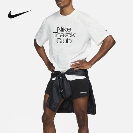 Стильная от бренда Nike футболка в белом цвете с коротким рукавом