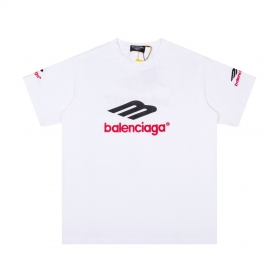 Универсальная белого цвета BALENCIAGA хлопковая футболка