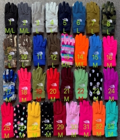 The North Face мягкие утепленные перчатки в 33-х расцветках