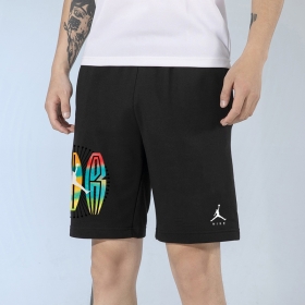 Nike Jordan черного цвета шорты с логотипом бренда
