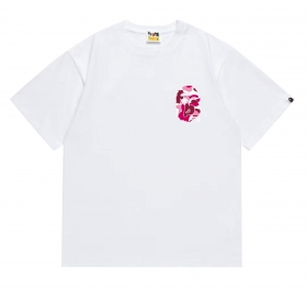 BAPE футболка в белом цвете из качественного материала