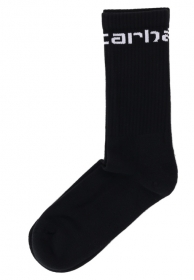 Носки чёрные Carhartt плотные с широкой эластичной резинкой