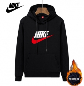 Nike худи в черном цвете с большим логотипом бренда