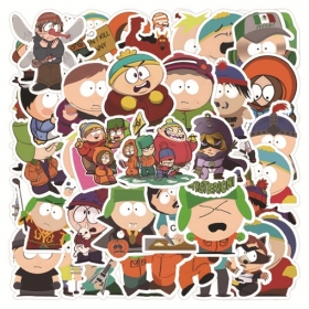 Набор разноцветных виниловых стикеров "South Park"