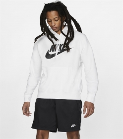 Белый худи Nike Swoosh с классическим лого на груди