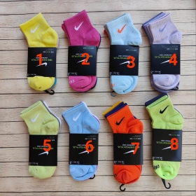 Носки Nike короткие 8 вариантов комплекта