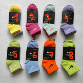 Носки Nike 3 короткие 8 вариантов цвета