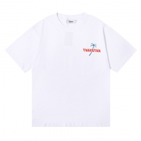 Белая футболка с принтом "Пальма" от бренда Trapstar 