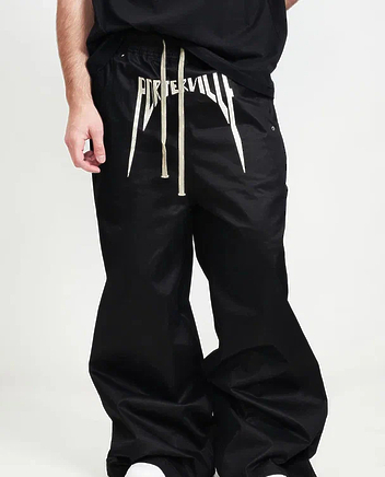 Штаны Rick Owens Portville чёрные в наличии