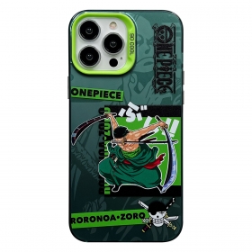 Зеленый мультяшный чехол для телефонов iPhone с персонажем Саурон