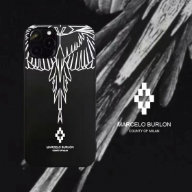 Стильный черный чехол для телефонов iPhone с принтом белых крыльев