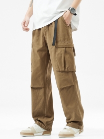 Комфортны коричневого цвета ACUS брендовые широкие штаны