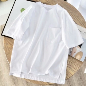 Белая хлопковая футболка от бренда Street Classic Clothes 
