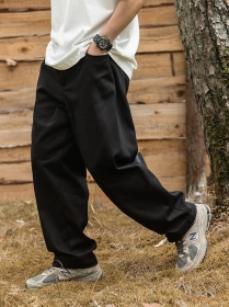 Cityboy черные штаны прямого кроя с двумя карманами