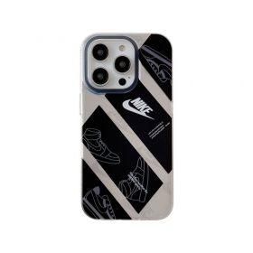 С логотипом NIKE серый чехол для телефонов iPhone защитный
