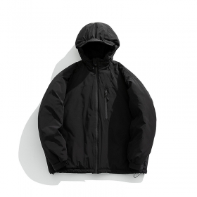 Универсальная куртка бренда Cityboy черная из непромокаемой ткани
