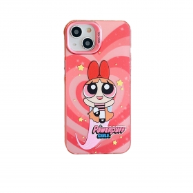 Милый розовый чехол для телефонов iPhone с кроликом и сердечками