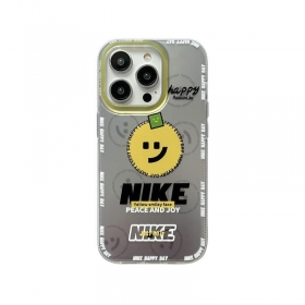 С желтым улыбающимся смайликом чехол для телефонов iPhone от NIKE