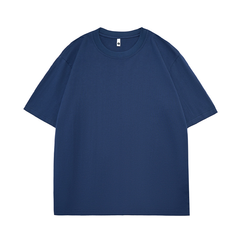 Запоминающаяся футболка ACUS синего цвета с коротким рукавом