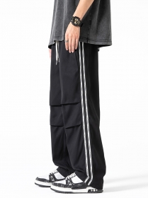 Прочные легкие штаны черного цвета модель от бренда ACUS