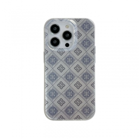 Креативный серый чехол для телефонов iPhone с качественным узором