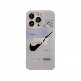 От NIKE белый чехол для телефонов iPhone с гальваническим покрытием
