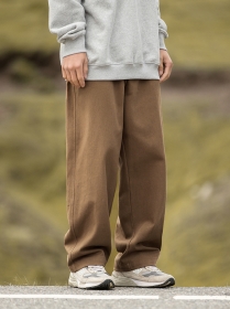 Коричневого цвета штаны от бренда Cityboy свободного кроя