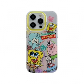"Губка Боб" яркий мультяшный чехол для телефонов iPhone защитный