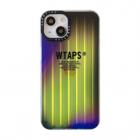От WTAPS чехол для телефонов iPhone градиентный желто-фиолетовый