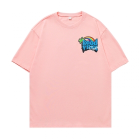 Розового цвета футболка с коротким рукавом Cityboy и ярким принтом