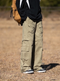 Cityboy бежевого цвета с карманами брендовые штаны