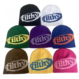 Эксклюзивная с принтом "filthy" шапка в восьми цветовых вариантах